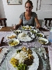 Hmm... und jeden Abend feistes Curry im Devi Tourist Home
